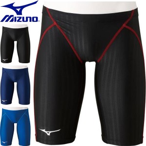 ◆◆送料無料 メール便発送 ＜ミズノ＞ MIZUNO メンズ STREAM ACE ハーフスパッツ 水泳 競泳水着 FINA承認済み N2MB0022