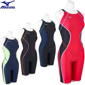 ◆◆送料無料 メール便発送 ＜ミズノ＞ MIZUNO レディース ST Lala ハーフスーツ(マスターズバック) 水泳 競泳水着 WORLD AQUATICS承認済