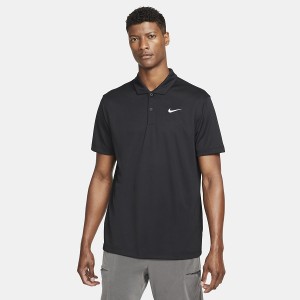 ◆◆送料無料 メール便発送 ＜ナイキ＞ NIKE ナイキコート DF ソリッド S／S ポロ DH0858 (010) テニス