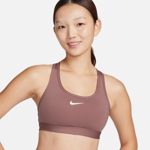 ◆◆送料無料 メール便発送 ＜ナイキ＞ NIKE ウィメンズ スウッシュ MED SPT ブラ DX6822 (208)