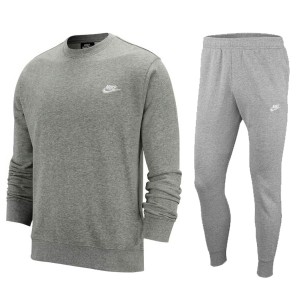 ◆◆ ＜ナイキ＞ 【NIKE】 ユニセックス クラブフレンチテリークルー＆ジョガーパンツ スウェット 上下セット セットアップ BV2667-BV268