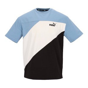 ◆◆送料無料 メール便発送 ＜プーマ＞ PUMA PUMA POWER MX SS カラーブロック Tシャツ 681074 (20)