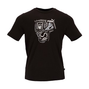 ◆◆送料無料 メール便発送 ＜プーマ＞ PUMA GRAPHICS イヤー オブ スポーツ Tシャツ 681166 (01)