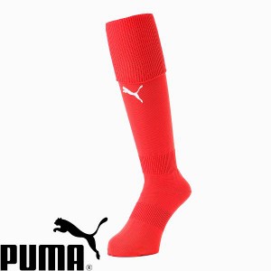 ◆◆送料無料 メール便発送 ＜プーマ＞ PUMA LIGA ストッキング 729879 (01：プーマレッド/プーマホワイト)