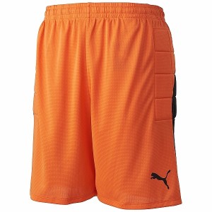 ◆◆送料無料 メール便発送 ＜プーマ＞ PUMA LIGA ジュニア GK パンツ パッドツキ 729968 (04：ゴールデンポピー／プーマブラック)