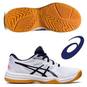 即納可★ 【asics】アシックス UPCOURT 5 GS キッズ バレーボール シューズ 1074A039 103