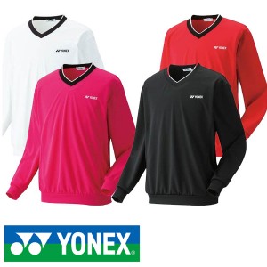 即納可★ 【YONEX】ヨネックス 【男女兼用 テニスウェア】 UNI Vネック トレーナー UVカット(32019-16skn)