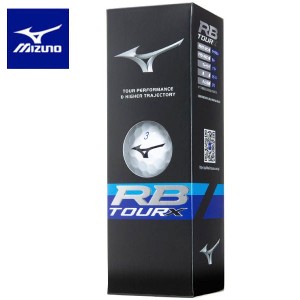 送料無料 定形外発送 即納可☆【MIZUNO】ミズノ 23 RB TOUR X ホワイト 3P(3個入り) ゴルフボール 5NJBT832203P