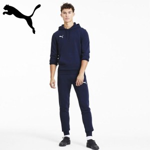 即納可☆【PUMA】プーマ TEAMGOAL23 カジュアルフーデッドジャケット＆パンツ スウェット 上下セット セットアップ 656988-656975