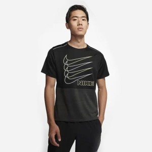 送料無料 メール便発送 即納可☆【NIKE】ナイキ 19FA  Dri-FIT ハイブリッド S/S マイラー メンズ  ランニングトップ BV4626