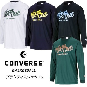 送料無料 メール便発送 即納可☆ 【CONVERSE】コンバース メンズ プリントロングスリーブシャツ バスケットボール 長袖プラシャツ(cb2723