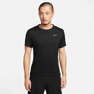 送料無料 メール便発送 即納可★ 【NIKE】ナイキ Dri-FIT UV マイラー メンズ ショートスリーブ ランニングトップ DV9316 010