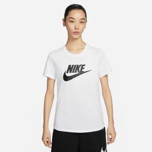 送料無料 メール便発送 即納可★ 【NIKE】ナイキ スポーツウェア エッセンシャル トレーニングトップ ウィメンズ ロゴTシャツ DX7907 100