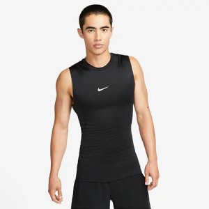 送料無料 メール便発送 即納可☆【NIKE PRO】 ナイキ プロ DF タイト S/L トップ コンプレッション ノースリーブ  FB7915