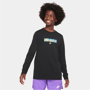 送料無料 メール便発送 即納可☆【NIKE】ナイキ JDI L/S Tシャツ ジュニア  子供用 ロンT FN9636