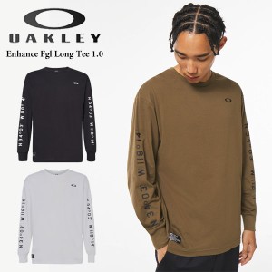 送料無料 メール便発送 即納可★【OAKLEY】オークリー  ENHANCE FGL LONG TEE 1.0 ロングTシャツ メンズ 長袖シャツ FOA402946