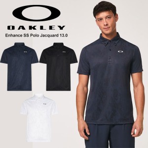 送料無料 メール便発送 即納可★【OAKLEY】オークリー ENHANCE SS POLO JACQUARD 13.0 メンズ ゴルフ スポーツ カジュアル トレーニング 