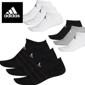 送料無料 メール便発送 即納可☆【adidas】アディダス クッション ローソックス 3P 靴下 FXI60