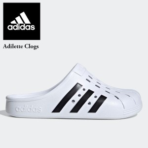 送料無料 定形外発送 即納可☆【adidas】アディダス アディレッタ クロッグ サンダル Adilette Clogs FY8970