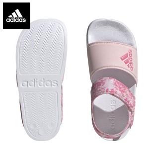 即納可☆【adidas】アディダス ADILETTE SANDAL K ジュニア サンダル ID2624 