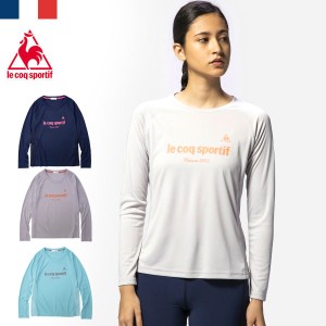 送料無料 メール便発送 即納可★【le coq sportif】ルコック レディース 長袖シャツ ロンT ウィメンズ QMWPJB03