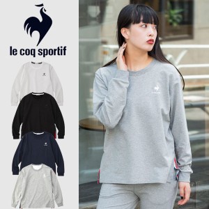 送料無料 メール便発送 即納可☆【le coq sportif】ルコック 池田エライザ着用 リラックスロングスリーブシャツ QMWSJF32