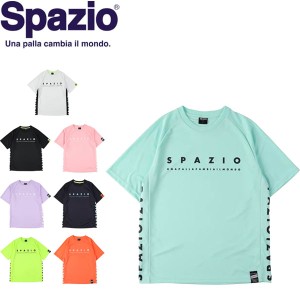 ◆◆送料無料 メール便発送 ＜スパッツィオ＞ Spazio ジュニア Jr.ロゴプラシャツ サッカー フットサル GE-0831