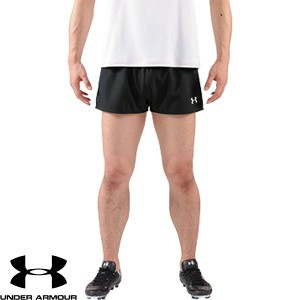 ◆◆送料無料 メール便発送 ＜アンダーアーマー＞ UNDER ARMOUR チーム ラグビー プラクティス ショートパンツ 1295619 (BLK/WHT(001))