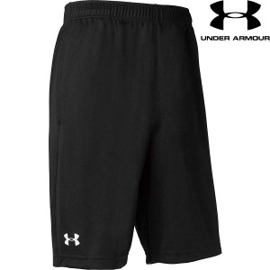 ◆◆送料無料 メール便発送 ＜アンダーアーマー＞ UNDER ARMOUR チーム ショーツ (タイト) 1314114 (BLK/WHT(001))