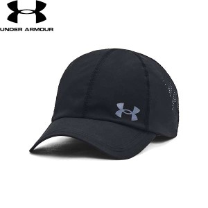 ◆◆ ＜アンダーアーマー＞ UNDER ARMOUR UAアイソチル ローンチ アジャスタブル キャップ(ランニング/MEN) 1383477 (Black/Black/Reflec