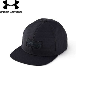 ◆◆送料無料 メール便発送 ＜アンダーアーマー＞ UNDER ARMOUR UAベースボール キャップ(ベースボール/MEN) 1384749 (Black(001))