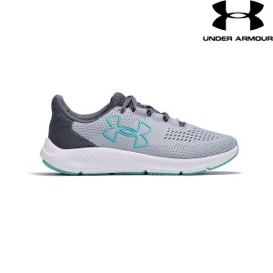 ◆◆ ＜アンダーアーマー＞ UNDER ARMOUR UAチャージド パスート3 ビックロゴ(ランニング/WOMEN) 3026523 (MGA/CRO/RAT(105))