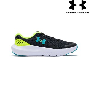 ◆◆ ＜アンダーアーマー＞ UNDER ARMOUR UAサージ4(ランニング/KIDS) 3027103 (BLK/HSY/CTL(003))