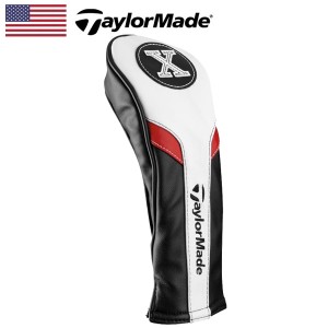 【日本未発売】 テーラーメイド ヘッドカバー ユーティリティ用(X) BK/WH/RD B1587701 TaylorMade Headcover for Hybrid【USモデル】【メ