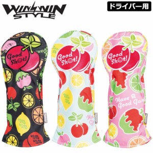 【SALE特価】WINWIN STYLE ヘッドカバー ドライバー用 FRUITS PARADISE フルーツパラダイス 【メール便発送】【新品】ウィンウィン スタ