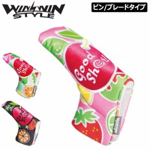 WINWIN STYLE パターカバー ピン/ブレード用 ヘッドカバー FRUITS PARADISE フルーツパラダイス 【新品】ウィンウィン スタイル WIN ゴル