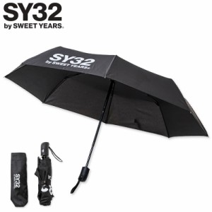 SY32 GOLF ブラック 折り畳み傘 アンブレラ COMPACT UMBRELLA 13094 【新品】3SS2 ゴルフ用 エスワイ アウトドア パラソル 傘 雨傘 レイ