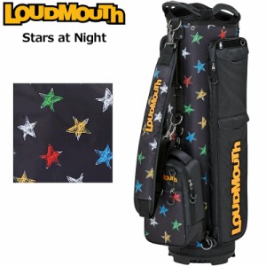 ラウドマウス 9型 キャディバッグ Stars at Night スターズアットナイト LM-CB0018 762986(322) 着脱式ポーチ付 【日本規格】【新品】2SS