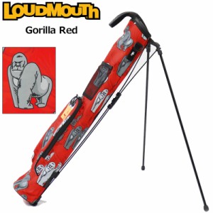 ラウドマウス セルフスタンドキャリーバッグ Gorilla Red ゴリラレッド LM-CC0005 772985(295) 【日本規格】【新品】2WF2 Loudmouth Self