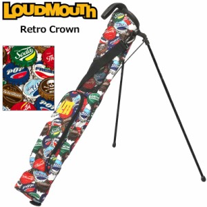 ラウドマウス セルフスタンドキャリーバッグ Retro Crown レトロクラウン LM-CC0006 763986(354) 【日本規格】【新品】3SS2 Loudmouth Se