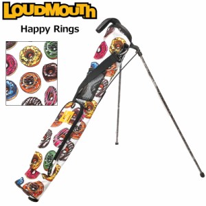 ラウドマウス セルフスタンドキャリーバッグ Happy Rings ハッピーリング LM-CC0006 763986(365) 【日本規格】【新品】3SS2 Loudmouth Se