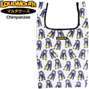 【メール便発送】【日本規格】ラウドマウス マルチケース エコバッグ Chimpanzee チンパンジー LM-MC0003/761977(238) 【新品】1SS2 Loud