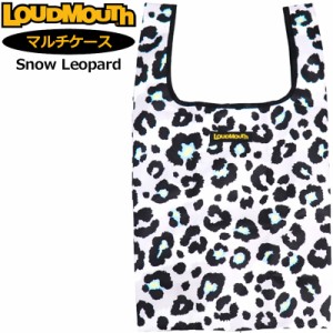 【メール便発送】【日本規格】ラウドマウス マルチケース エコバッグ Snow Leopard スノーレオパード LM-MC0003/761977(286) 【新品】1SS