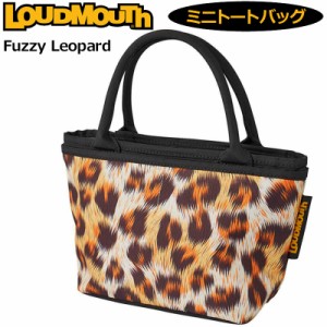 ラウドマウス ミニトートバッグ Fuzzy Leopard ファジーレオパード LM-RP0008 772983(334) 【日本規格】【新品】2WF2 Loudmouth ゴルフ用