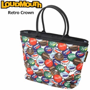 ラウドマウス ビッグ トートバッグ Retro Crown レトロクラウン LM-TB0008 763985(354) 【日本規格】【新品】3SS2 Loudmouth ゴルフ用バ