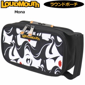 ラウドマウス ラウンドポーチ Mona モナ LM-RP0012 763983(152) 【日本規格】【新品】3SS2 Loudmouth 小物入れ ケース ゴルフ用バッグ 派