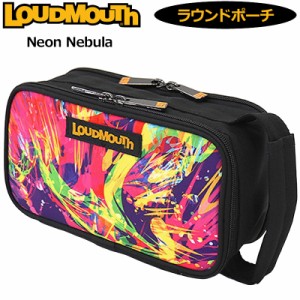 ラウドマウス ラウンドポーチ Neon Nebula ネオンネビュラ LM-RP0012 763983(367) 【日本規格】【新品】3SS2 Loudmouth 小物入れ ケース 