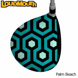 【メール便発送】ラウドマウス ドライバースキン/ステッカー パームビーチ Palm Beach Loudmouth Driver Skin【新品】ゴルフ用品シール