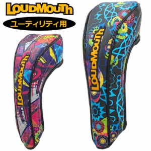 ラウドマウス ユーティリティ用 ヘッドカバー LM-HC0013/UT 773995【日本規格】【新品】3WF2 Loudmouth UT用 ハイブリッド用 ゴルフ用品 