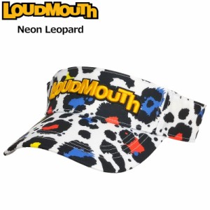 ラウドマウス バイザー Neon Leopard ネオンレオパード 763903(352) 【日本規格】【新品】3SS2 Loudmouth 帽子 派手 サンバイザー メンズ